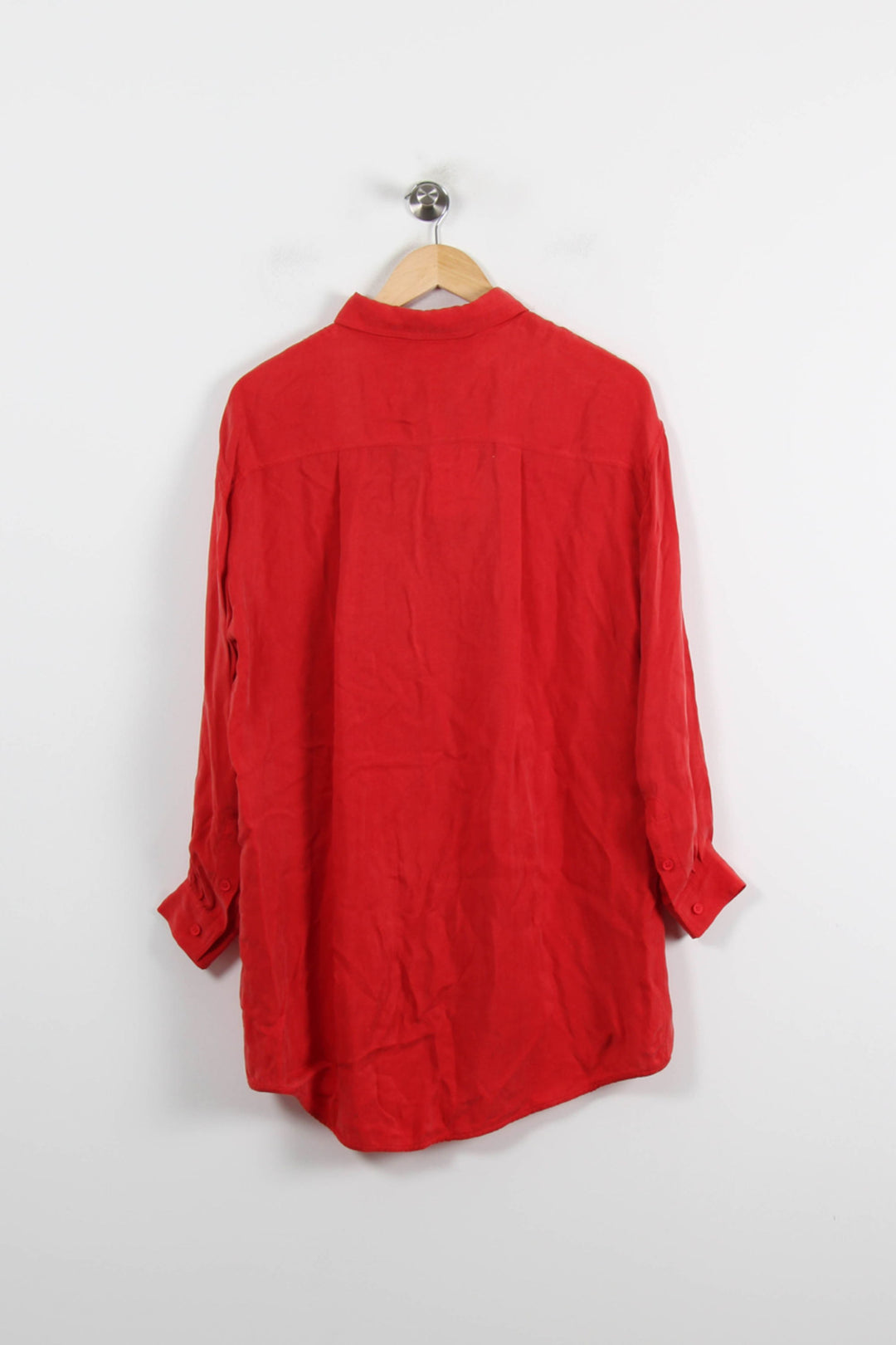 Chemise Rouge - Taille S/36 de la marque American Vintage | PARAD66345 - Vendu par Paradigme - Image 4