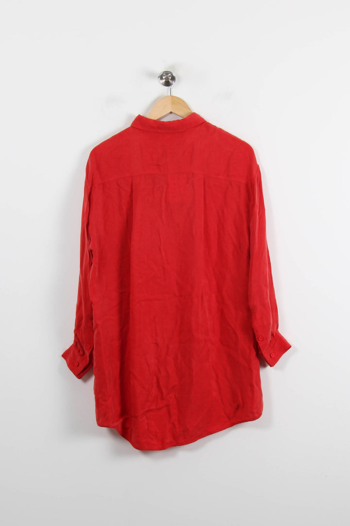 Chemise Rouge - Taille S/36 de la marque American Vintage | PARAD66345 - Vendu par Paradigme - Image 4