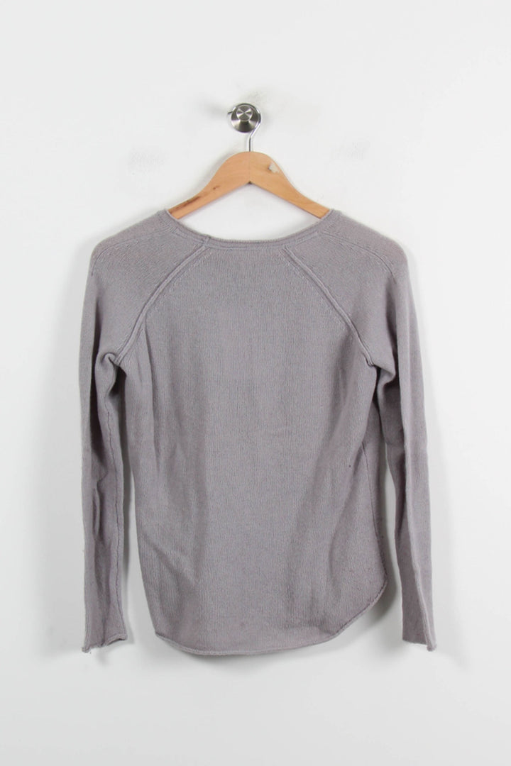 Pull Violet - Taille S/36 de la marque American Vintage | PARAD66347 - Vendu par Paradigme - Image 4