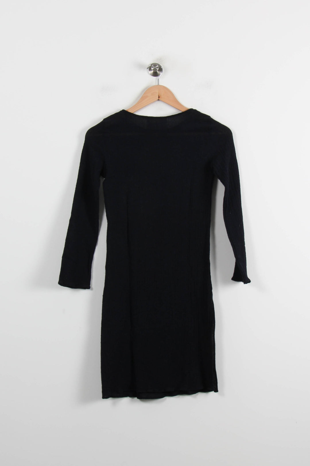 Robe Courte Noire - Taille S/36 de la marque Max Mara | PARAD66349 - Vendu par Paradigme - Image 4