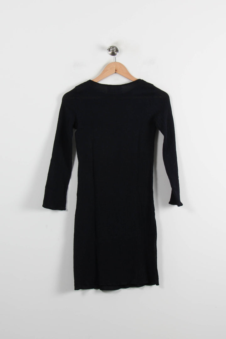 Robe Courte Noire - Taille S/36 de la marque Max Mara | PARAD66349 - Vendu par Paradigme - Image 4