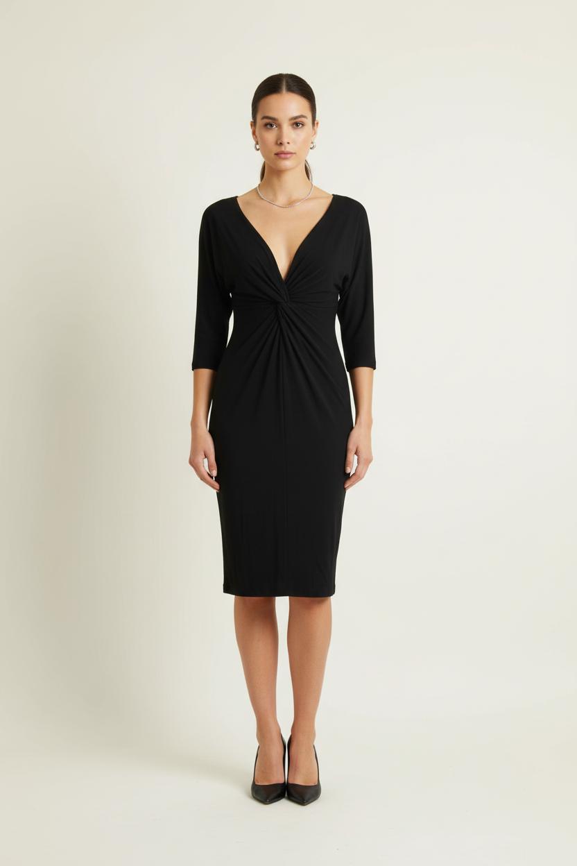 Robe Courte Noire - Taille S/36 de la marque Max Mara | PARAD66350 - Vendu par Paradigme - Image 1