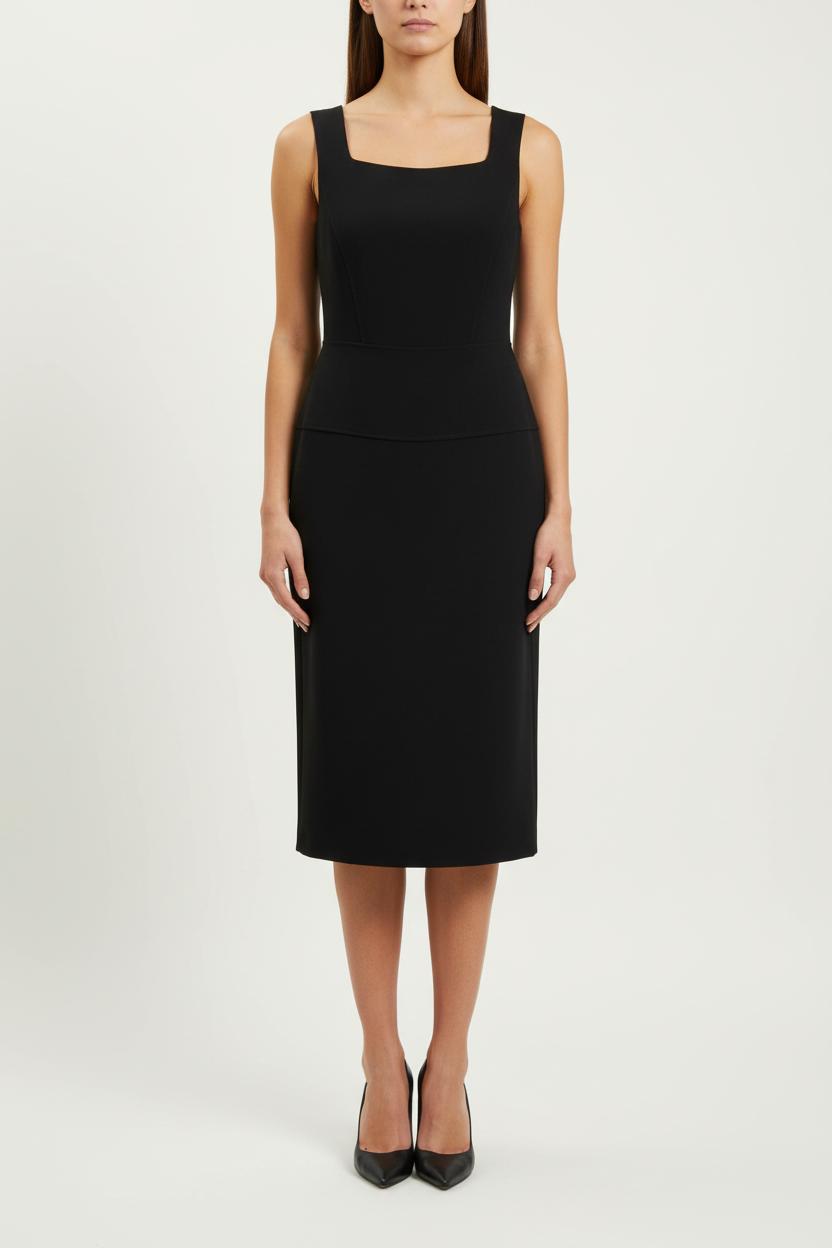 Robe Sans Manches Noire - Taille S/36 de la marque Max Mara | PARAD66351 - Vendu par Paradigme - Image 1