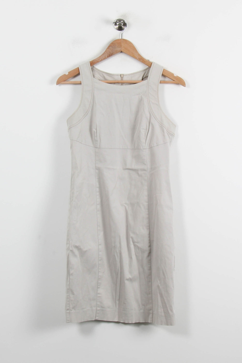 Robe Midi Blanche - Taille S/36 de la marque Max Mara | PARAD66352 - Vendu par Paradigme - Image 2