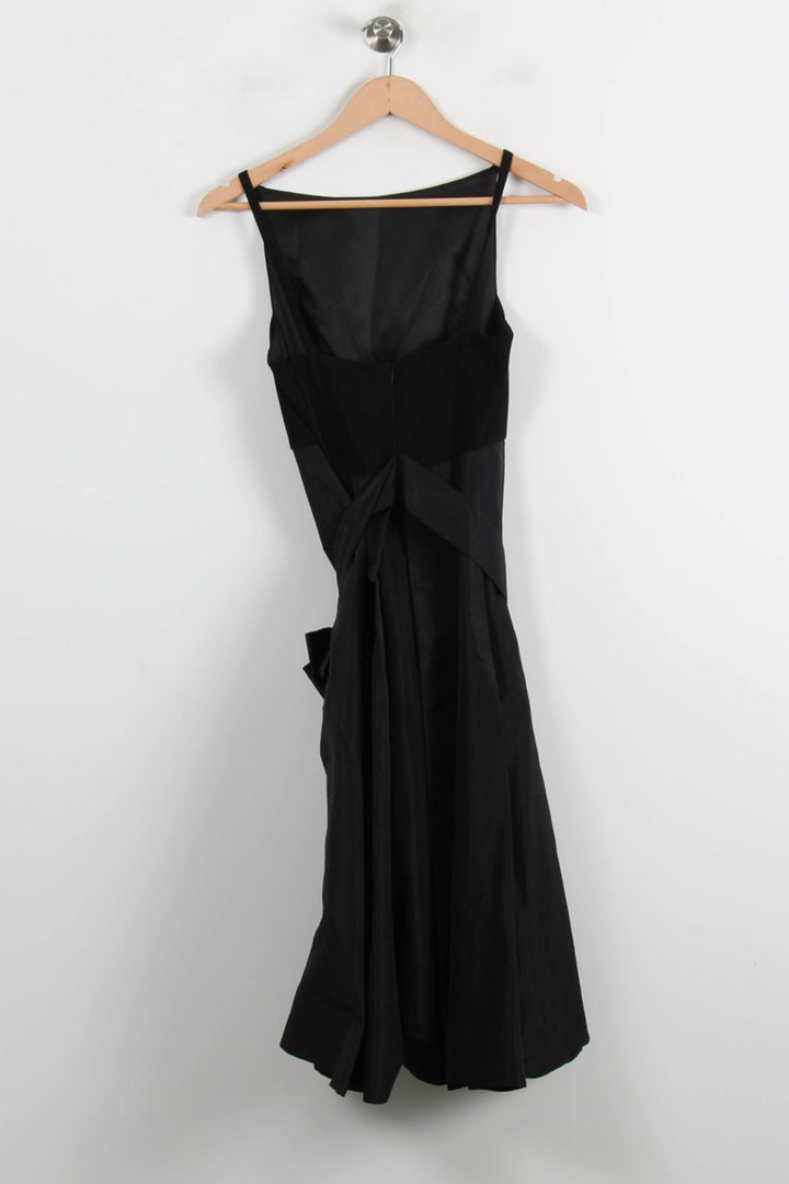 Robe Midi Noire - Taille S/36 de la marque Max Mara | PARAD66353 - Vendu par Paradigme - Image 4