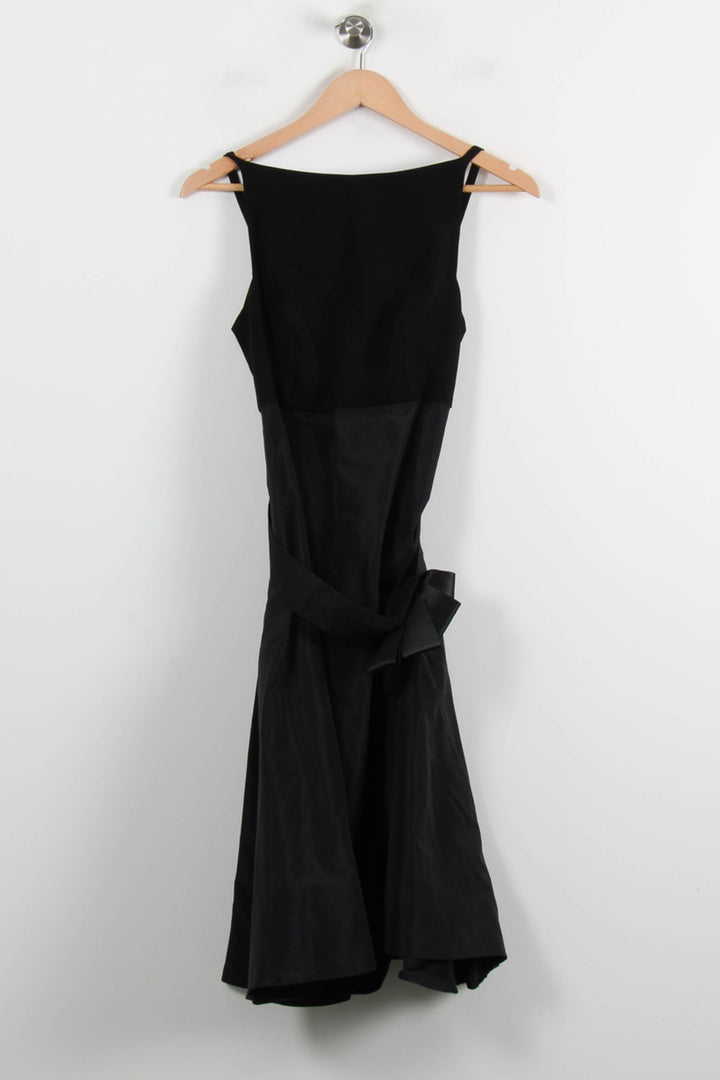 Robe Midi Noire - Taille S/36 de la marque Max Mara | PARAD66353 - Vendu par Paradigme - Image 2