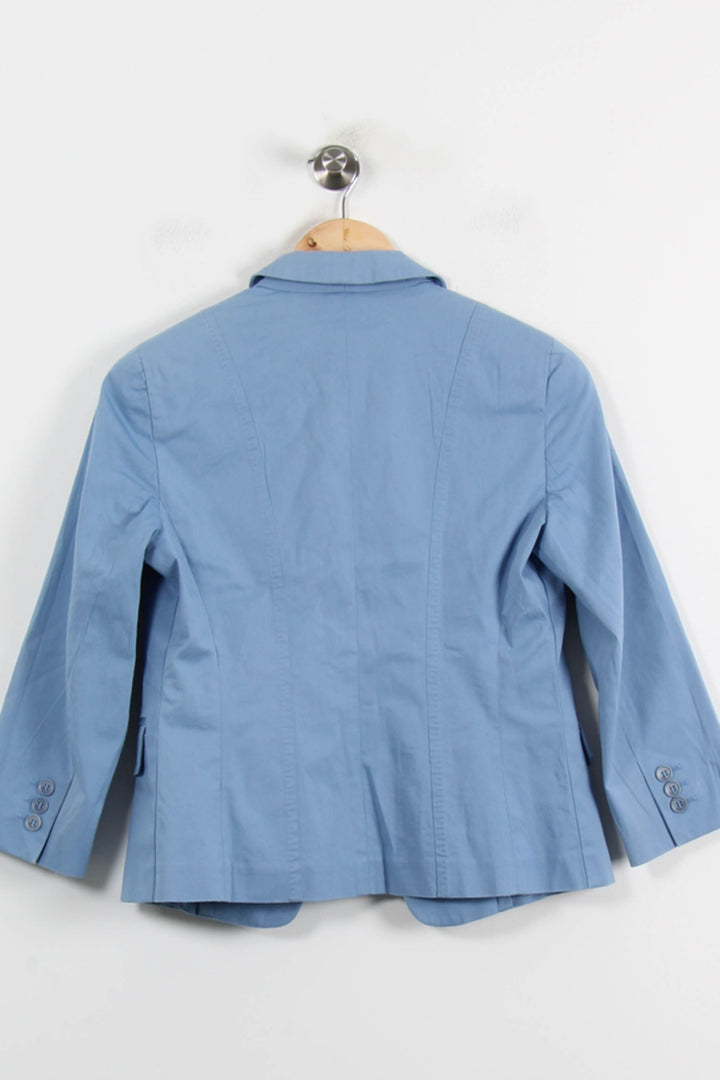 Blazer Bleu - Taille M/38 de la marque Max Mara | PARAD66354 - Vendu par Paradigme - Image 4