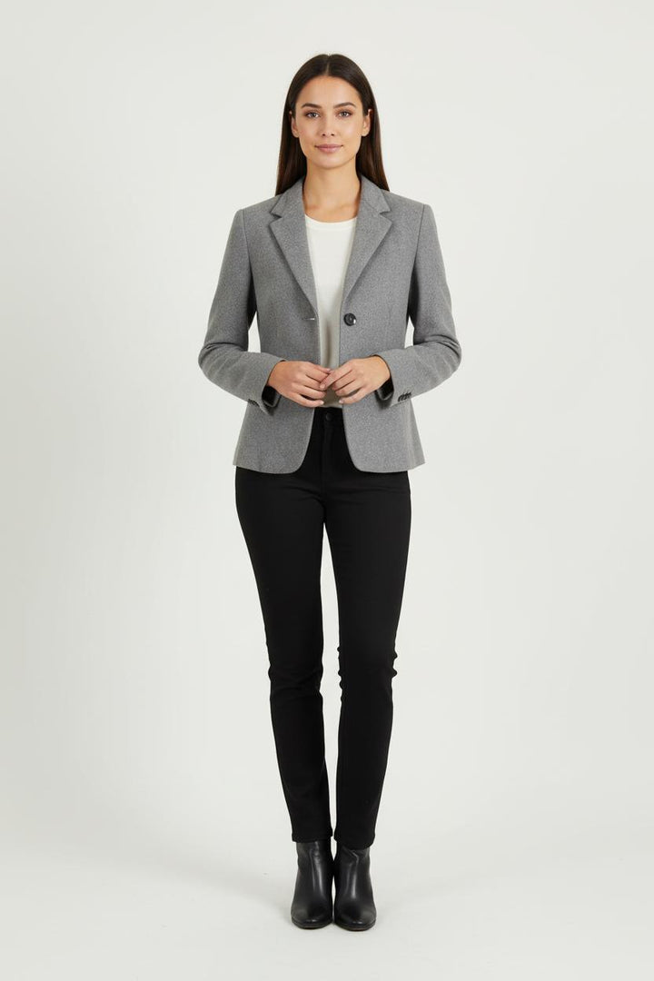 Blazer Gris - Taille M/38 de la marque Max Mara | PARAD66360 - Vendu par Paradigme - Image 1