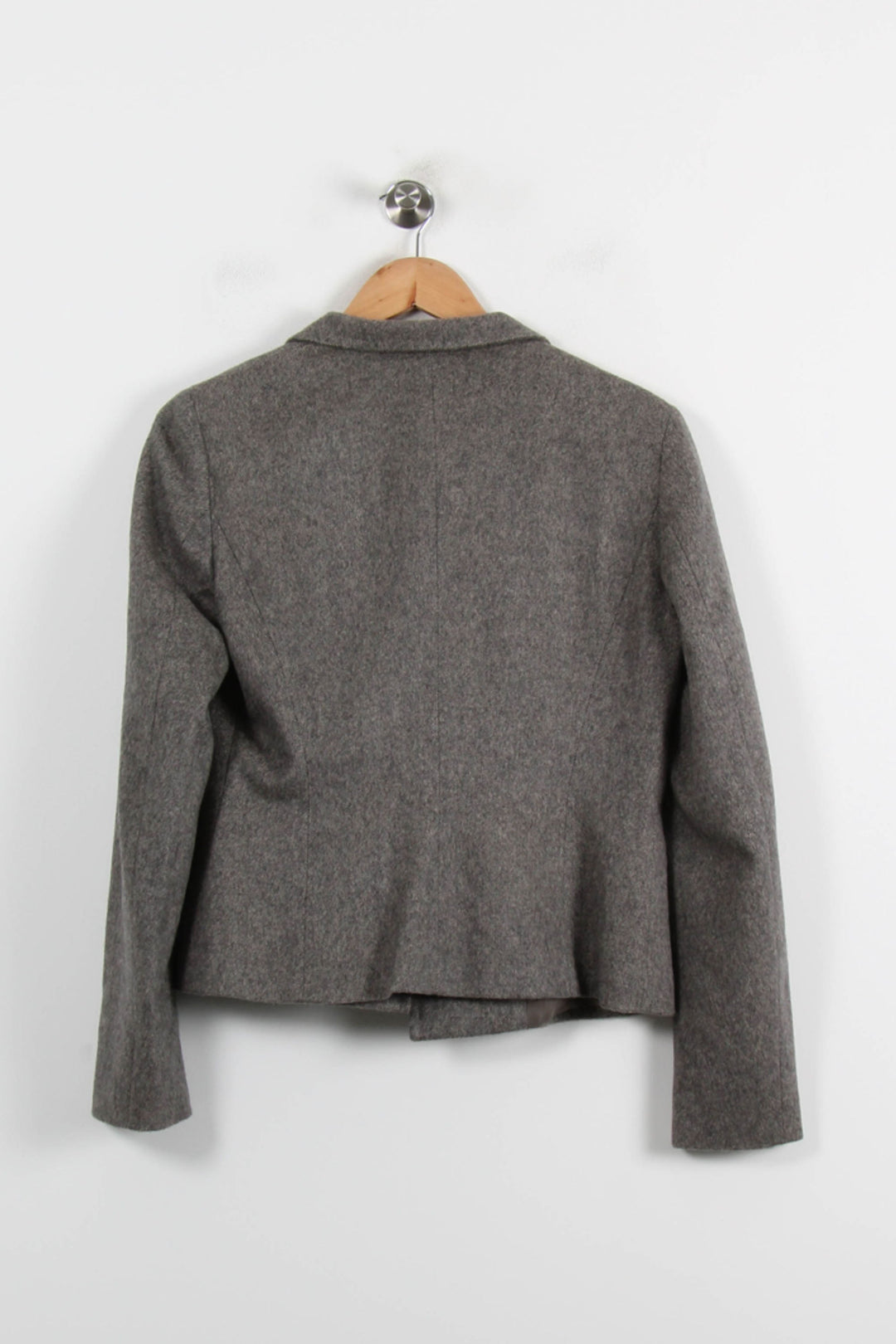 Veste Grise - Taille M/38 de la marque Max Mara | PARAD66361 - Vendu par Paradigme - Image 4