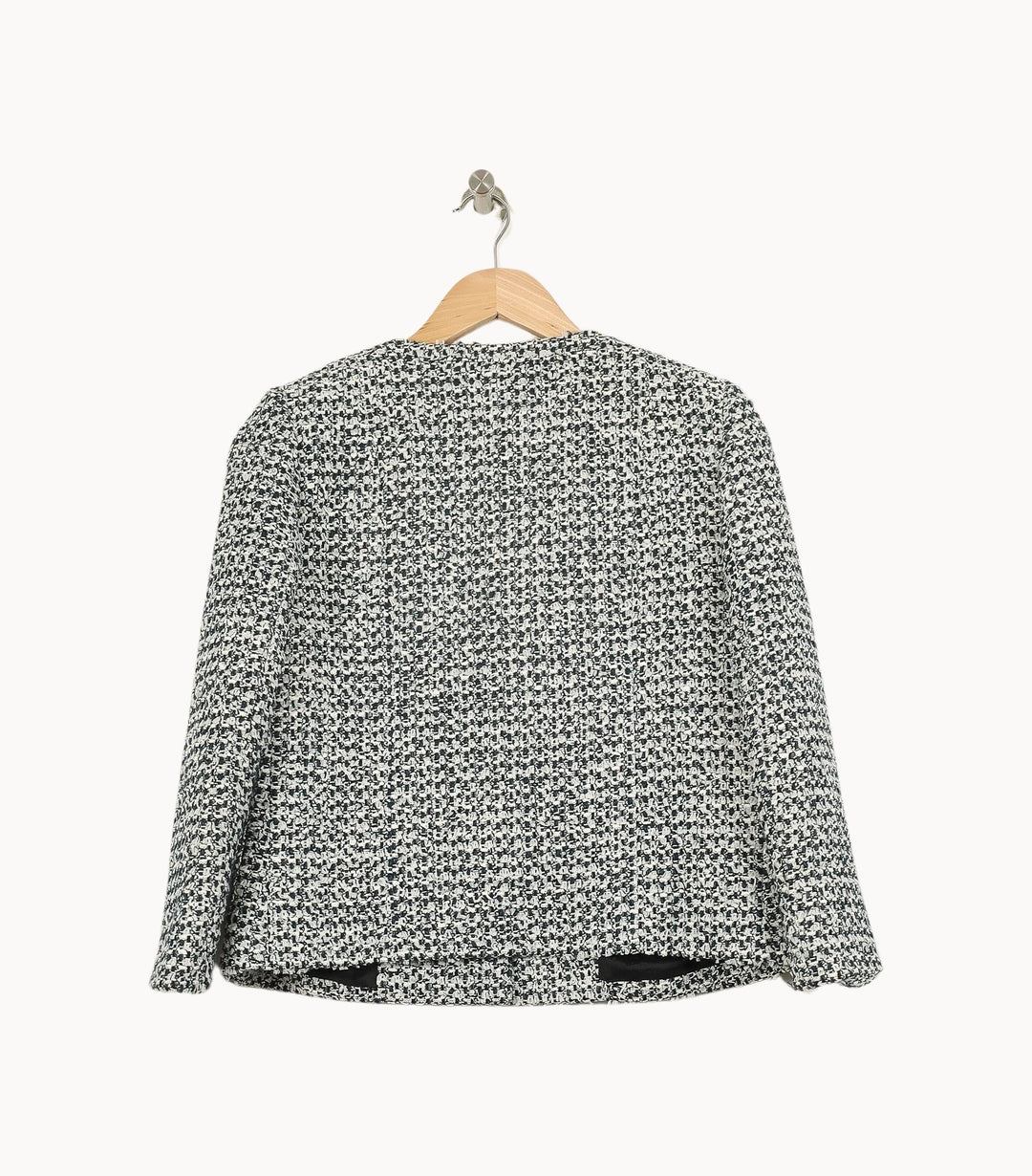 Veste Blanche et Noire - Taille S/36 de la marque Tara Jarmon | PARAD66365 - Vendu par Paradigme - Image 4