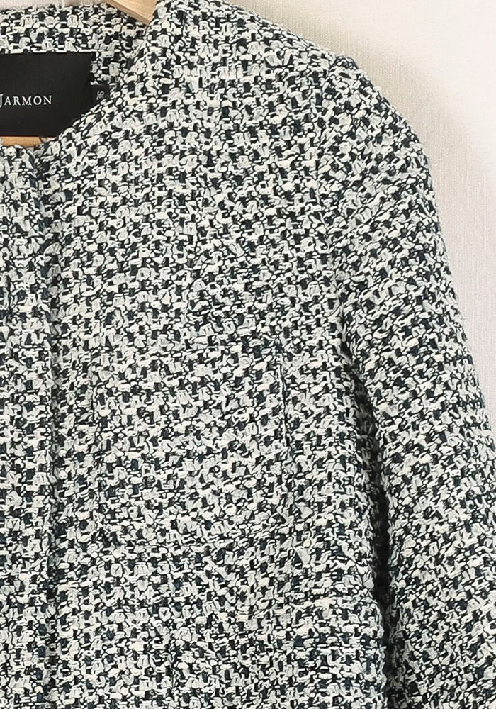 Veste Blanche et Noire - Taille S/36 de la marque Tara Jarmon | PARAD66365 - Vendu par Paradigme - Image 3