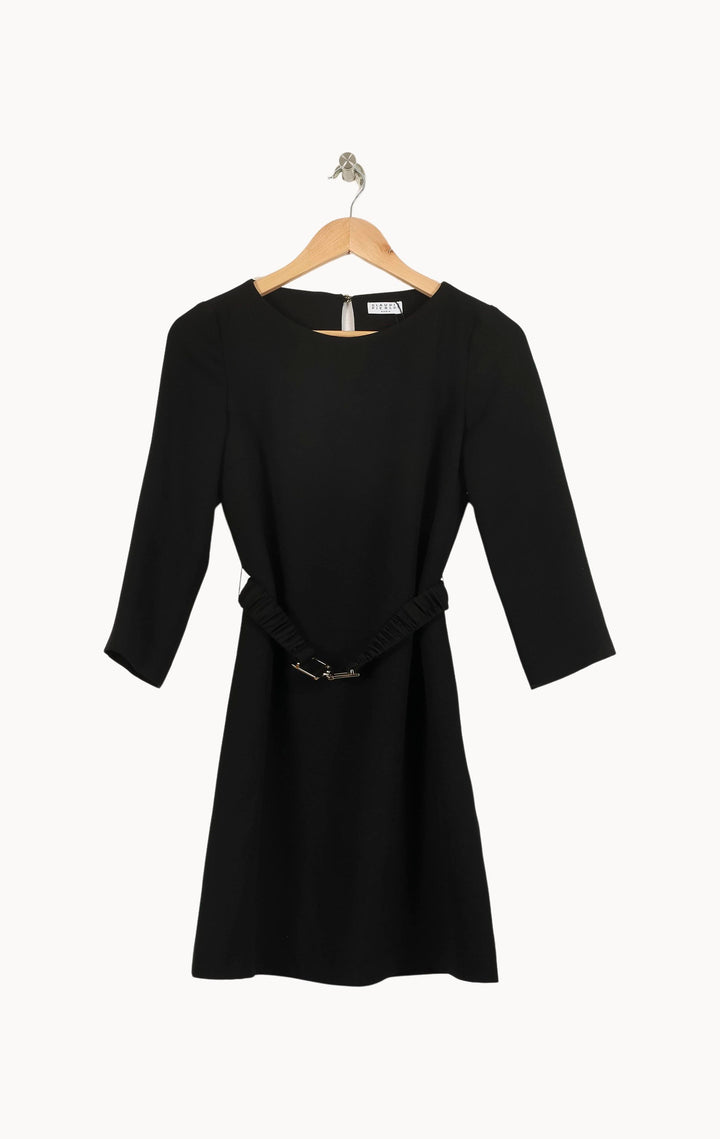 Robe Courte Noire - Taille XS/34 de la marque Claudie Pierlot | PARAD66371 - Vendu par Paradigme - Image 2