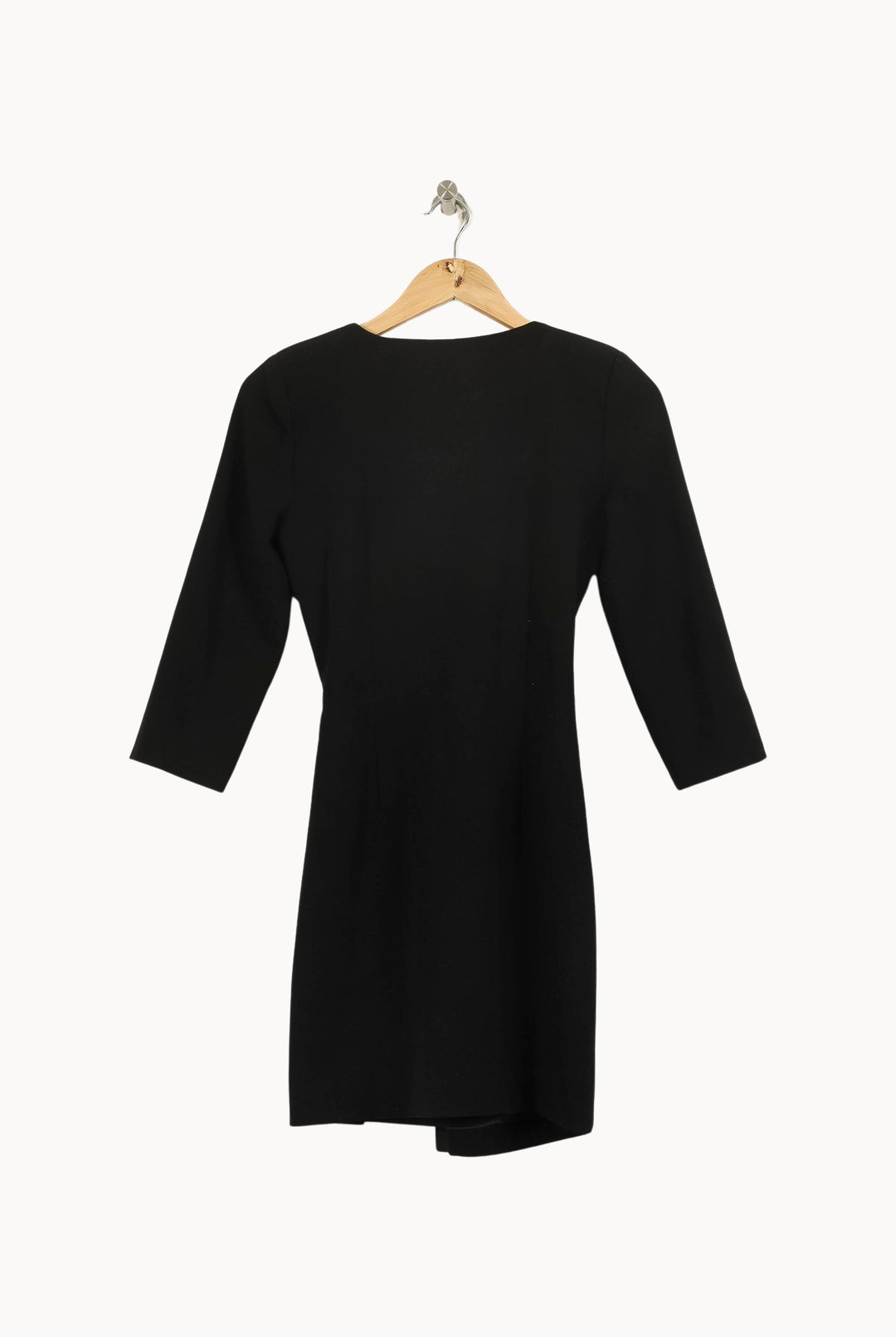 Robe Portefeuille Noire - Taille XS/34 de la marque ba&sh | PARAD66377 - Vendu par Paradigme - Image 4