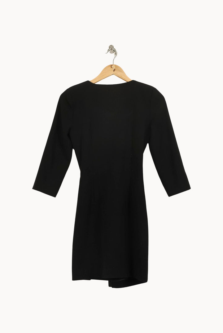 Robe Portefeuille Noire - Taille XS/34 de la marque ba&sh | PARAD66377 - Vendu par Paradigme - Image 4