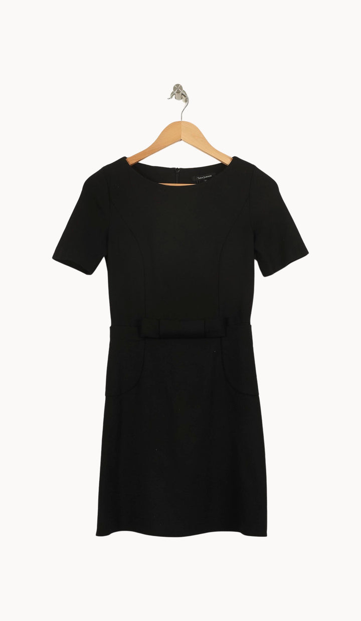 Robe Noire - Taille S/36 de la marque Tara Jarmon | PARAD66379 - Vendu par Paradigme - Image 2