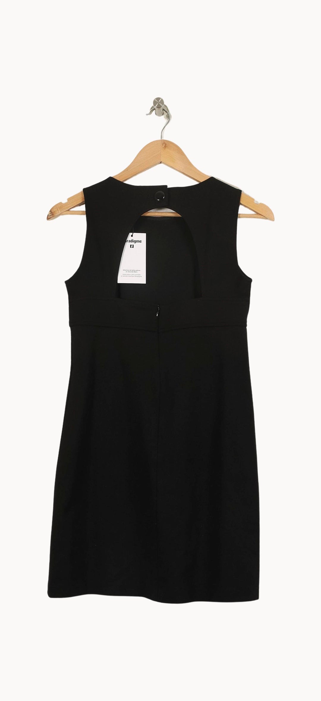 Robe Noire - Taille S/36 de la marque Tara Jarmon | PARAD66380 - Vendu par Paradigme - Image 4