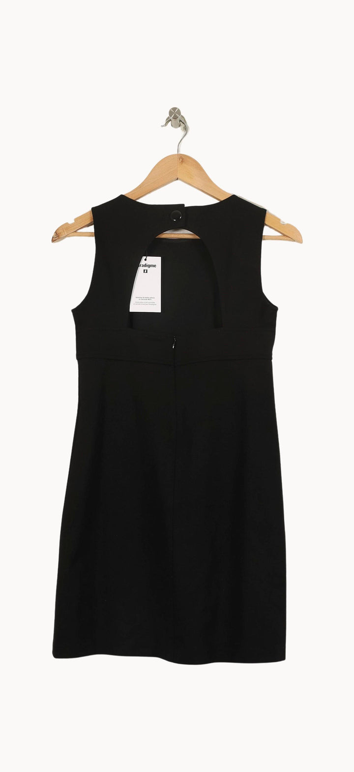 Robe Noire - Taille S/36 de la marque Tara Jarmon | PARAD66380 - Vendu par Paradigme - Image 4