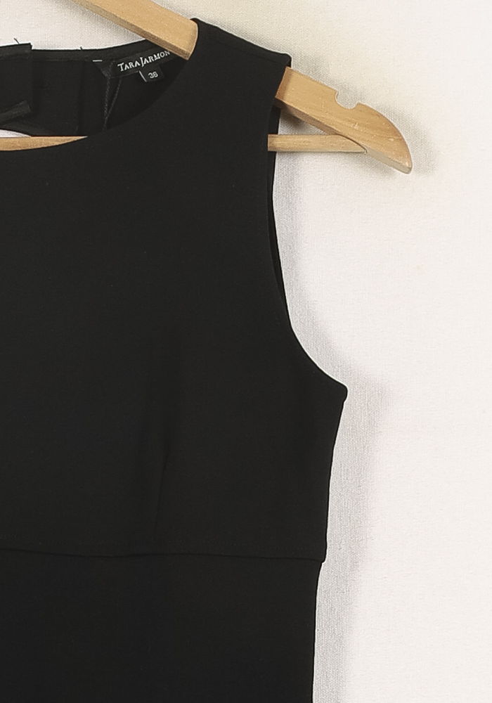 Robe Noire - Taille S/36 de la marque Tara Jarmon | PARAD66380 - Vendu par Paradigme - Image 3