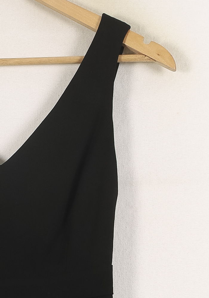 Robe Patineuse Noire - Taille XS/34 de la marque Claudie Pierlot | PARAD66395 - Vendu par Paradigme - Image 3