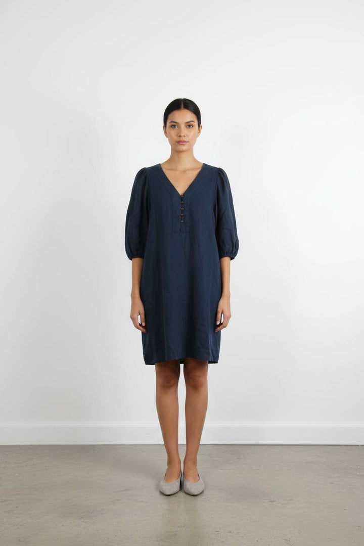 Robe Droite Bleue - Taille M/38
