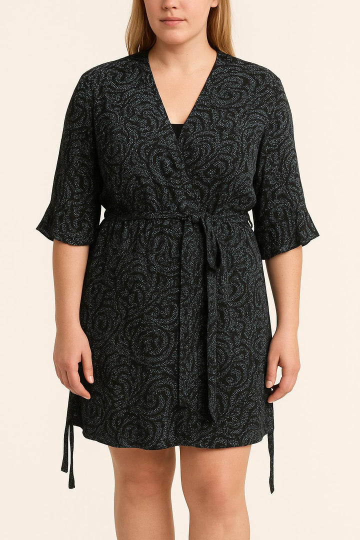Robe Bleue et Noire - Taille XL/42 de la marque La Fée Maraboutée | PARAD66409 - Vendu par Paradigme - Image 1