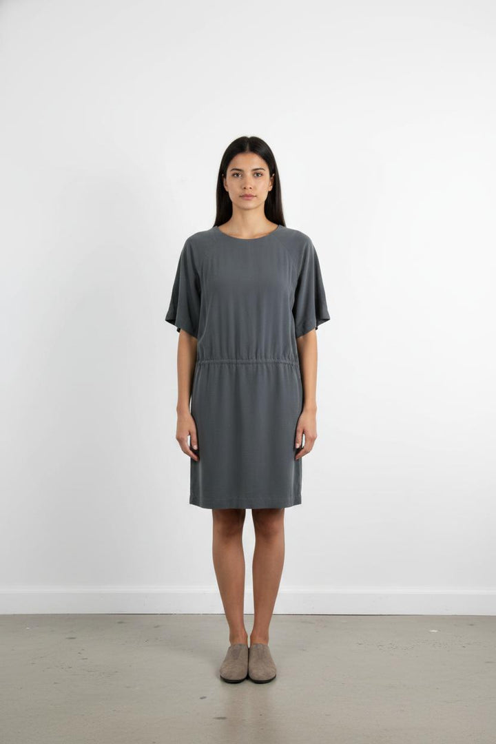 Robe Ceinturée Grise - Taille XS/34