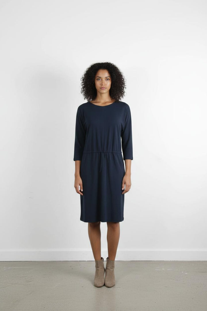 Robe Ceinturée Bleue - Taille S/36