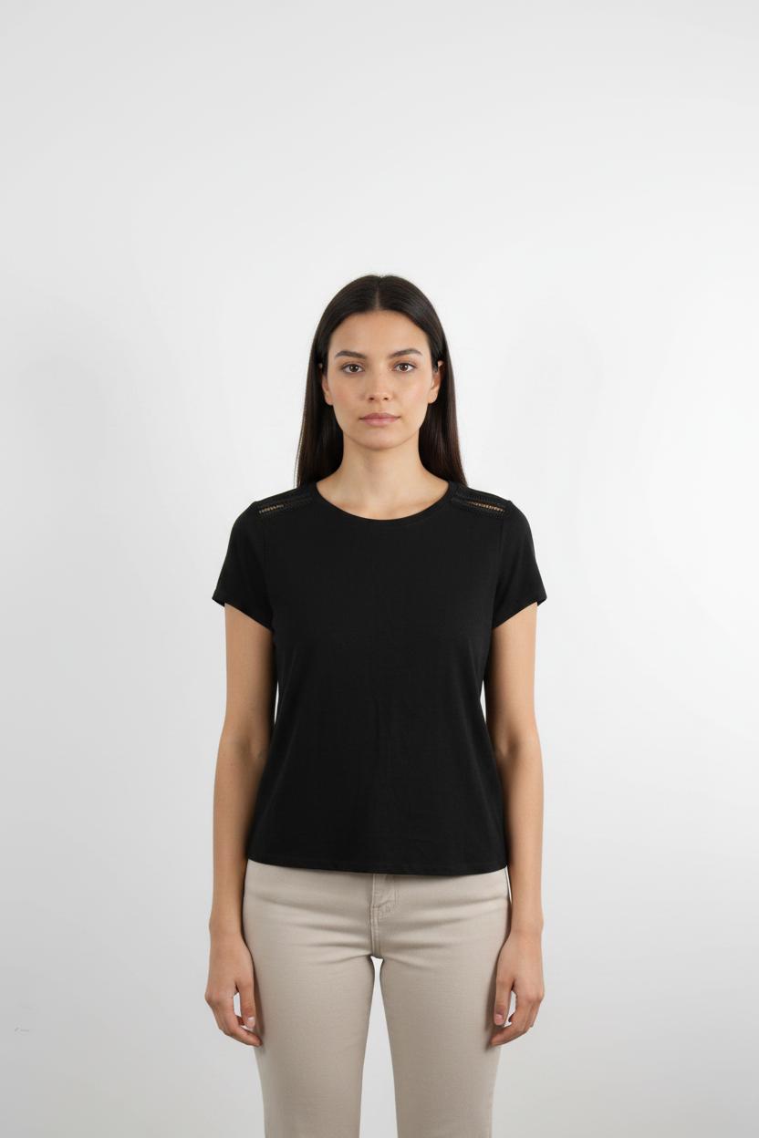 Tee-shirt Noir - Taille L/40