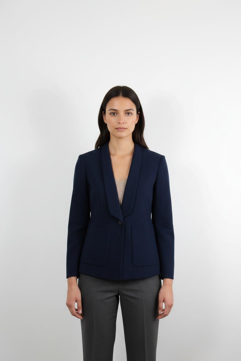 Veste Tailleur Bleue - Taille L/40