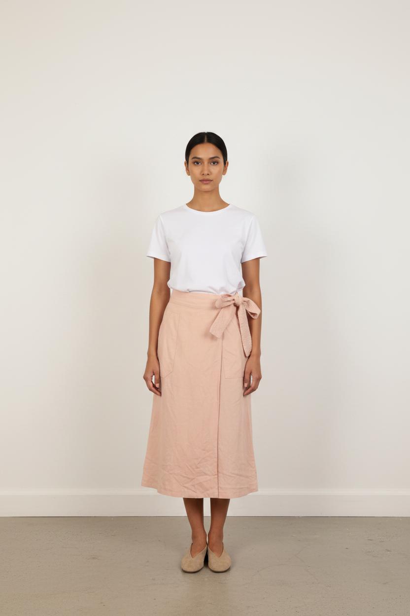 Jupe Portefeuille Rose - Taille L/40