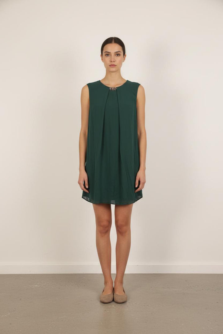 Robe Droite Verte - Taille S/36