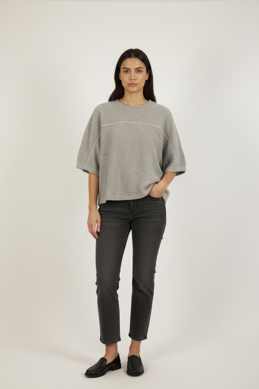 Sweatshirt Gris - Taille L/40