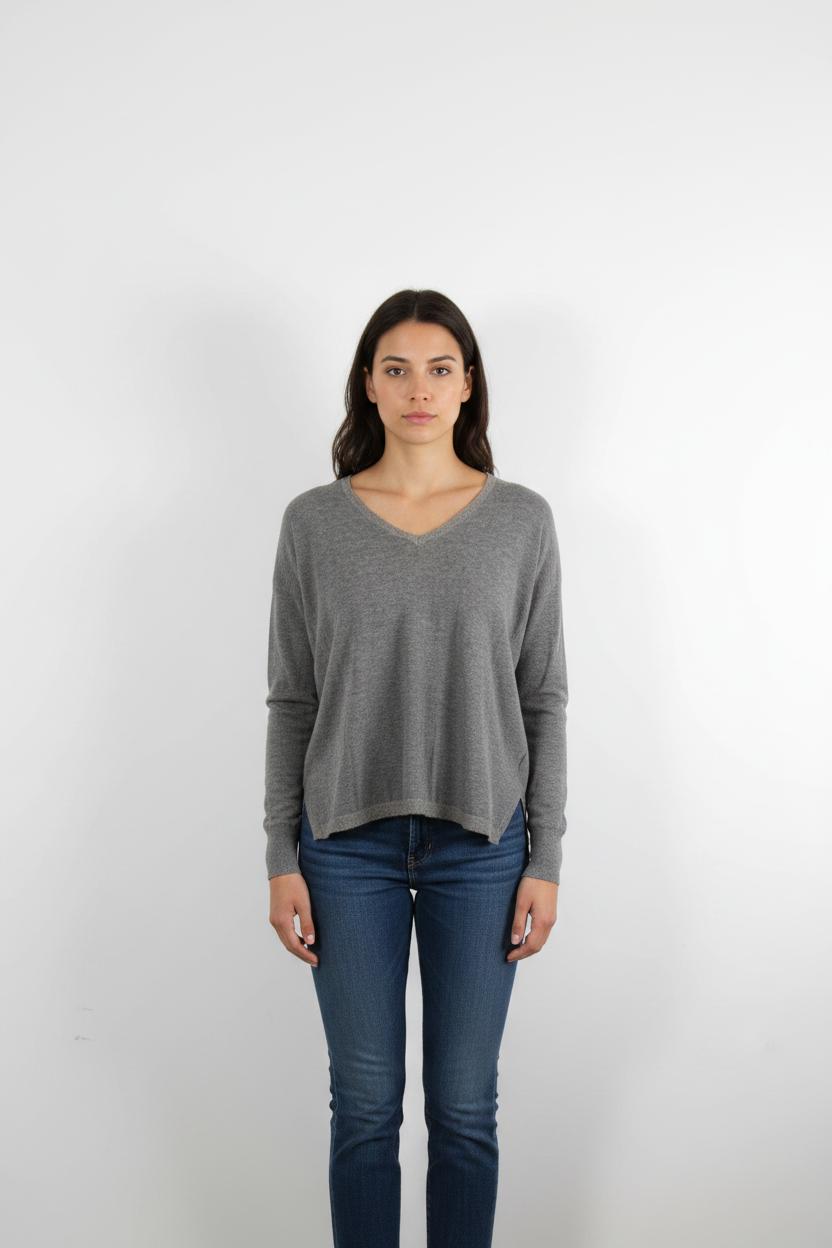 Pull Gris - Taille S/36