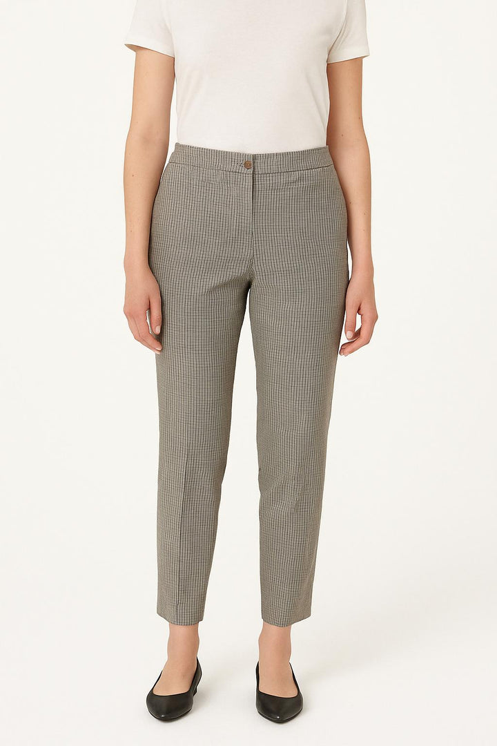 Pantalon À Carreaux Multicolore - Taille M/38 de la marque Caroll | PARAD66549 - Vendu par Paradigme - Image 1