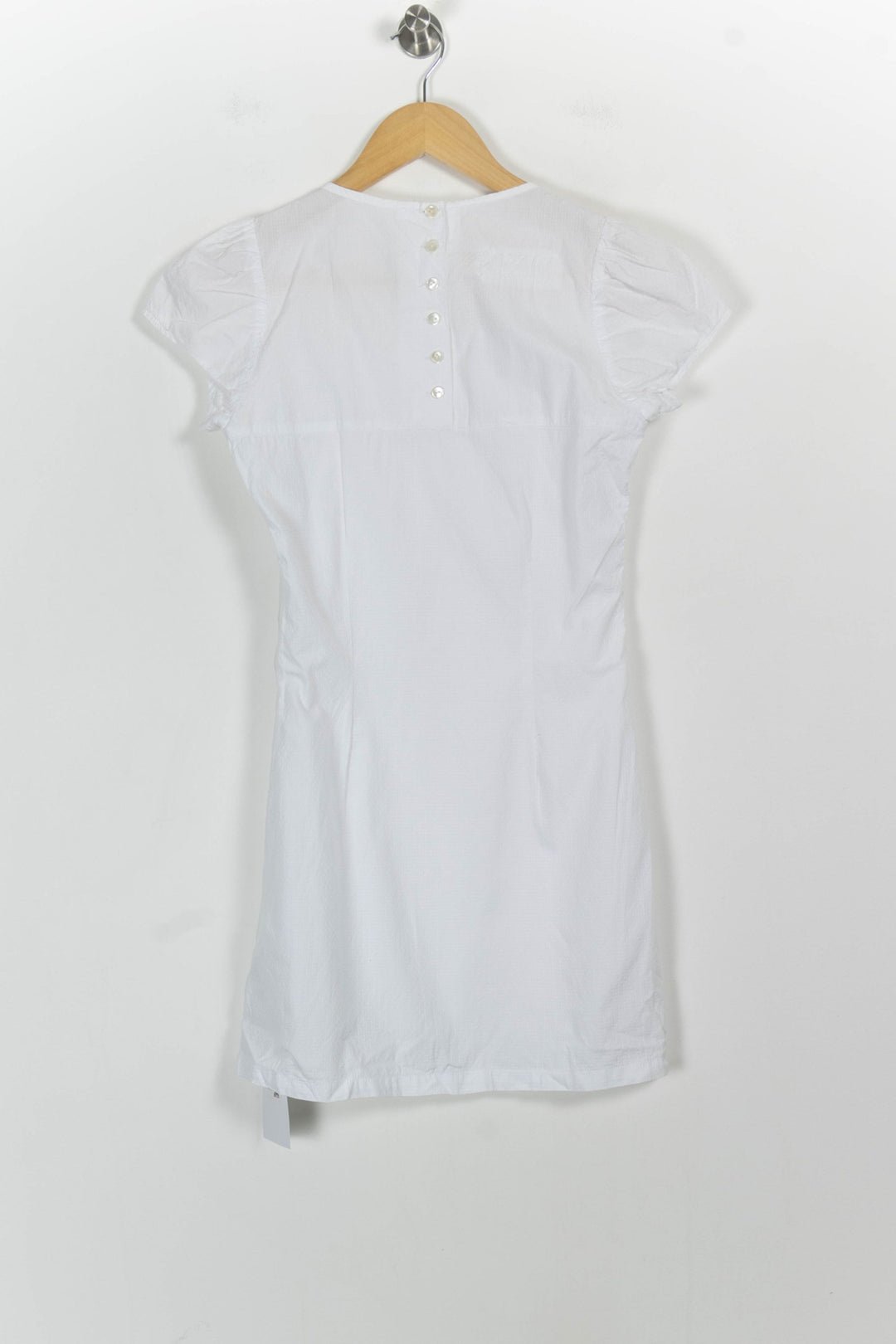 Robe Courte Blanche - Taille S/36 de la marque Sessùn | PARAD66554 - Vendu par Paradigme - Image 4