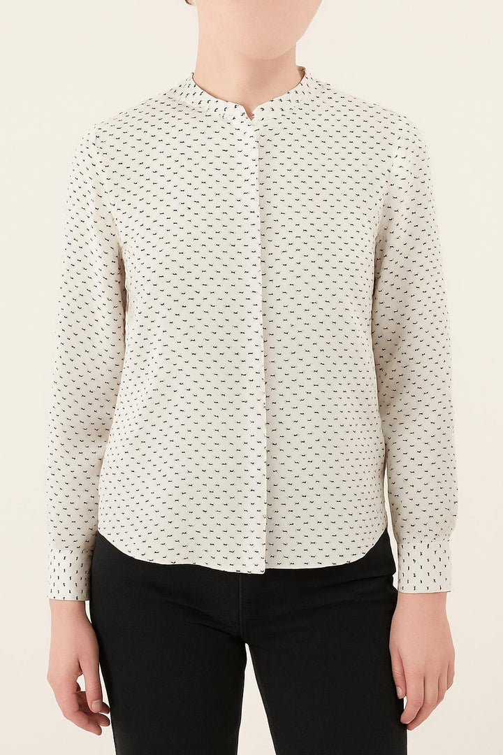 Blouse Blanche et Noire - Taille S/36 de la marque Comptoir des Cotonniers | PARAD66555 - Vendu par Paradigme - Image 1