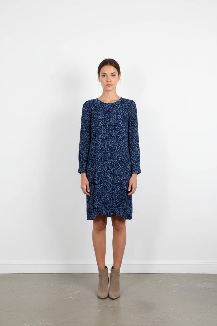 Robe Courte Bleue et Noire - Taille S/36