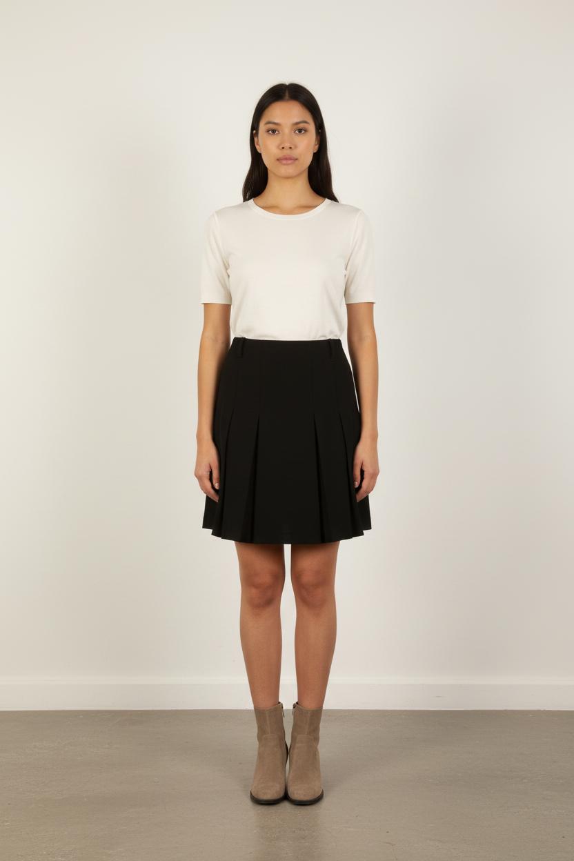 Jupe Plissée Noire - Taille S/36