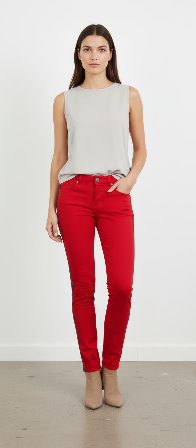 Jean Rouge - Taille XS/34