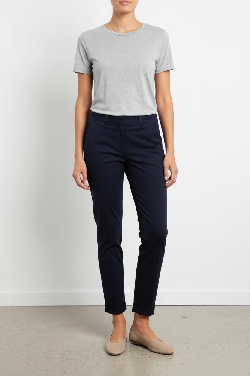 Pantalon Bleu - Taille XS/34 de la marque Caroll | PARAD66592 - Vendu par Paradigme - Image 1