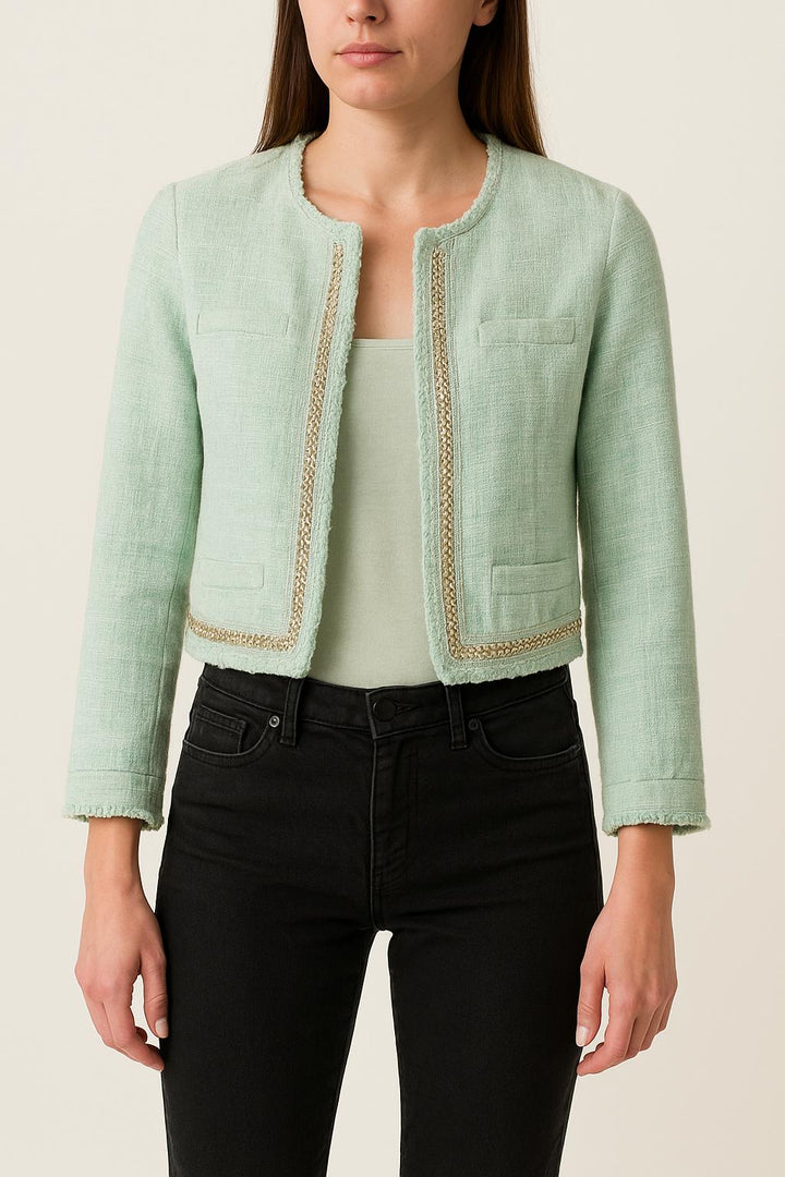 Veste Courte Verte - Taille XS/34 de la marque Liu Jo | PARAD66594 - Vendu par Paradigme - Image 1