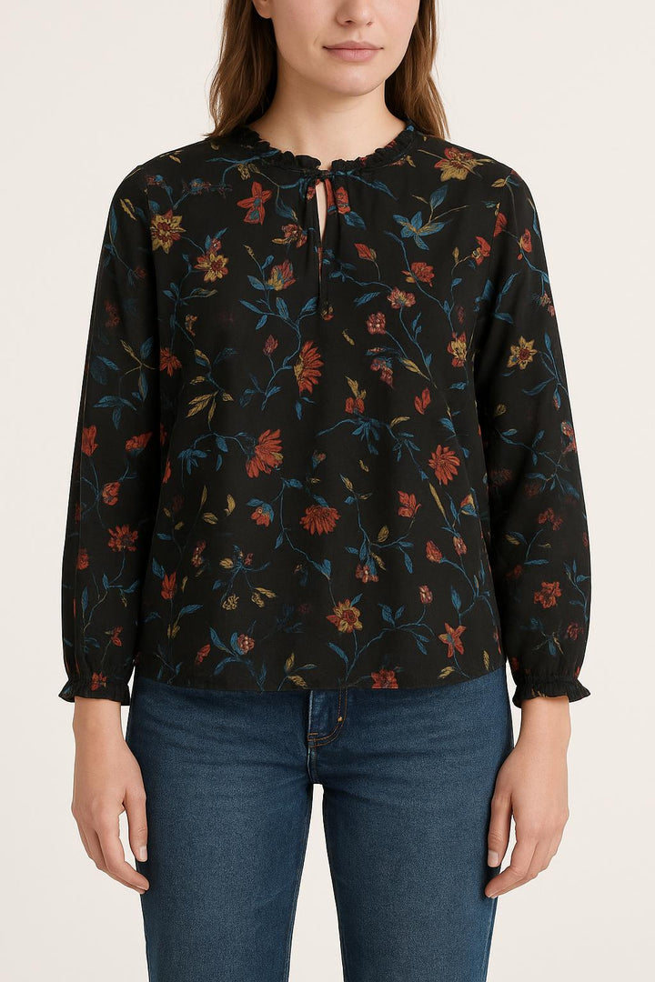 Blouse Fleurie Multicolore - Taille XL/42 de la marque One Step | PARAD66625 - Vendu par Paradigme - Image 1