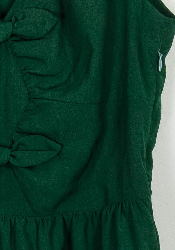 Robe Sans Manches Verte - Taille S/36 de la marque Claudie Pierlot | PARAD66628 - Vendu par Paradigme - Image 3