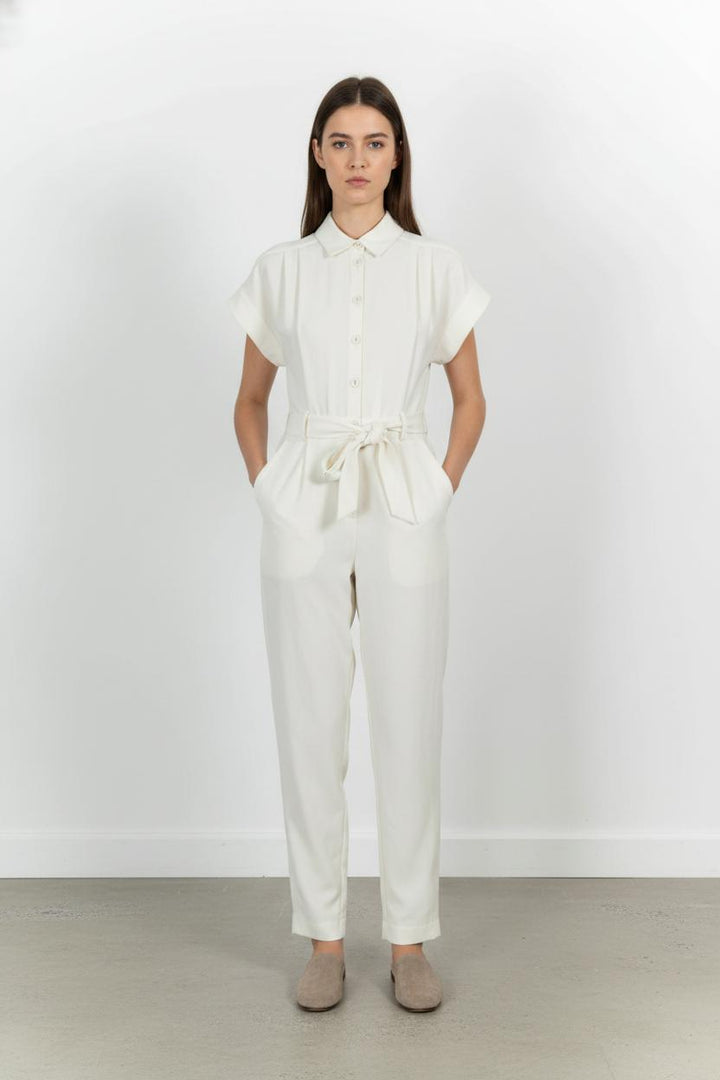 Combinaison Pantalon Blanche - Taille S/36 de la marque ZAPA | PARAD66641 - Vendu par Paradigme - Image 1