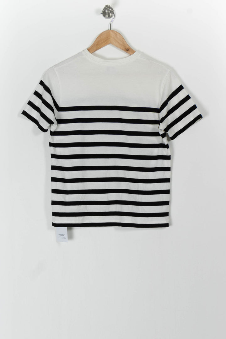 Marinière Blanche et Noire - Taille S/36 de la marque Balzac Paris | PARAD66642 - Vendu par Paradigme - Image 4