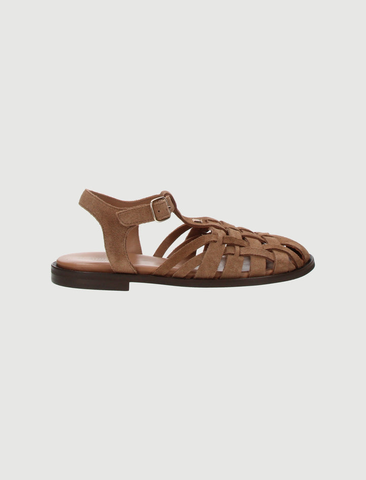 Sandales Tressées Beiges - Taille M/38 de la marque Petite Mendigote | PARAD66667 - Vendu par Paradigme - Image 2