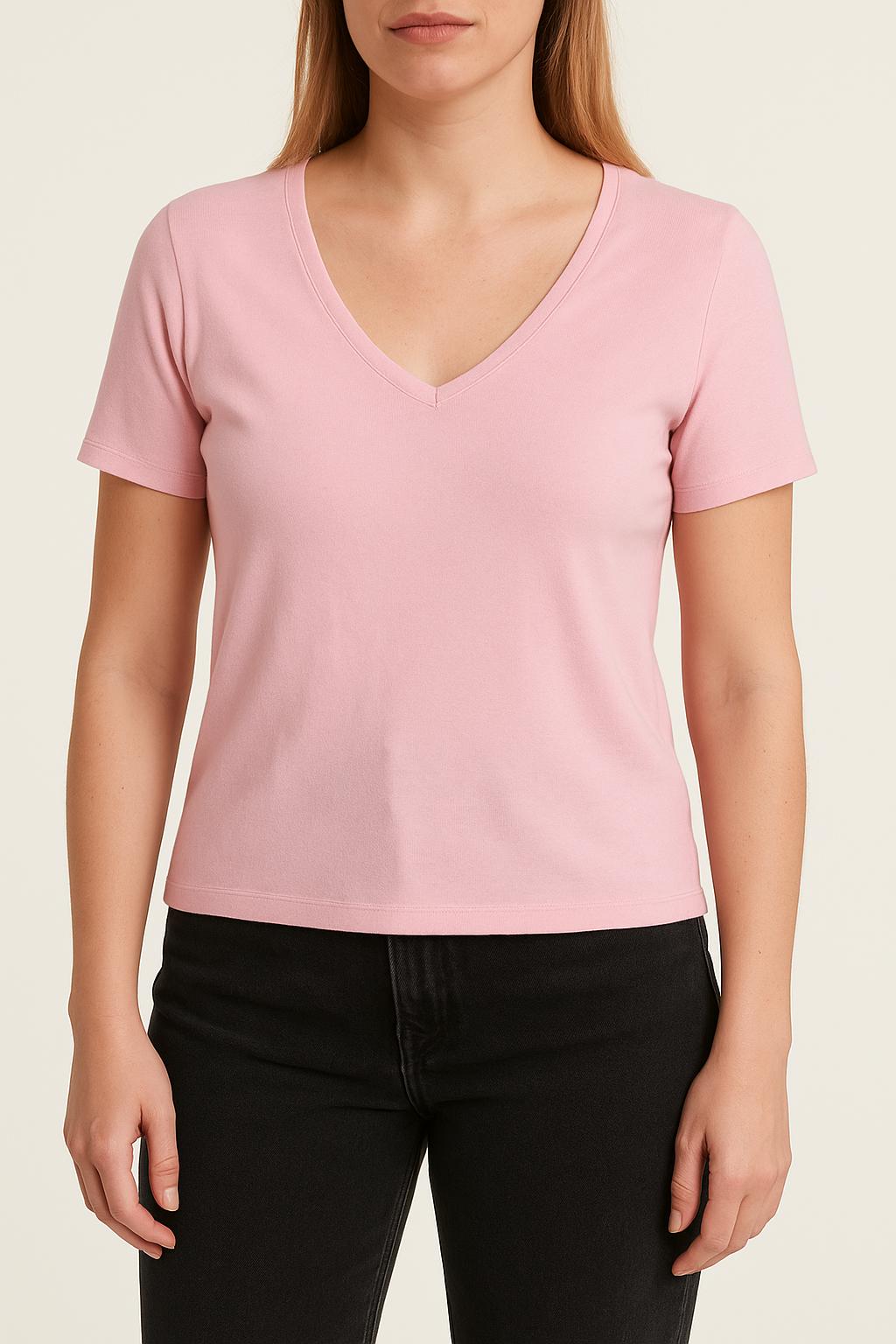 Tee-shirt Rose - Taille L/40 de la marque One Step | PARAD66668 - Vendu par Paradigme - Image 1