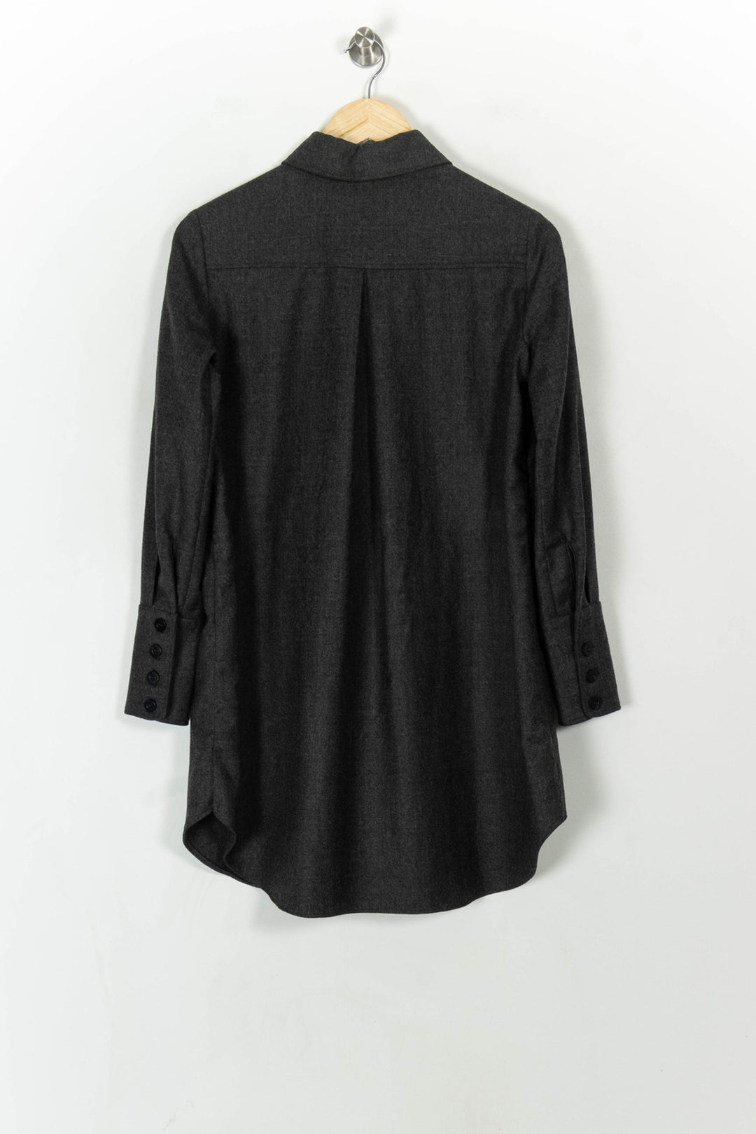 Robe chemise grise - Taille XS/34 de la marque Ines de la Fressange Paris | PARAD66671 - Vendu par Paradigme - Image 5