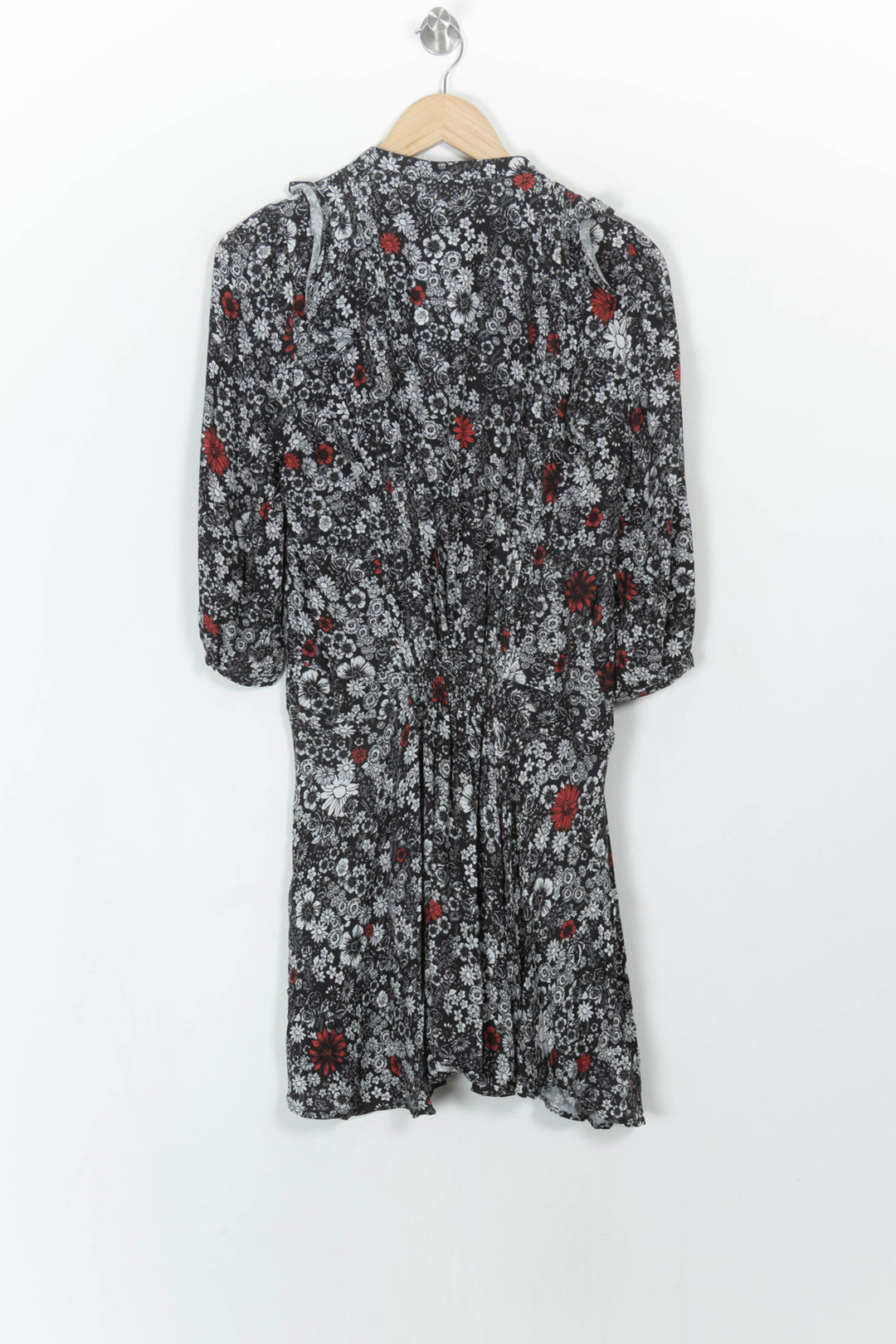 Robe Midi Noire et Rouge - Taille XS/34 de la marque Zadig&Voltaire | PARAD66680 - Vendu par Paradigme - Image 4