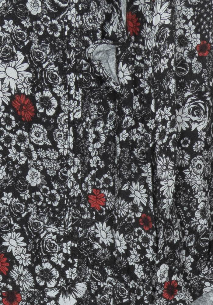 Robe Midi Noire et Rouge - Taille XS/34 de la marque Zadig&Voltaire | PARAD66680 - Vendu par Paradigme - Image 3